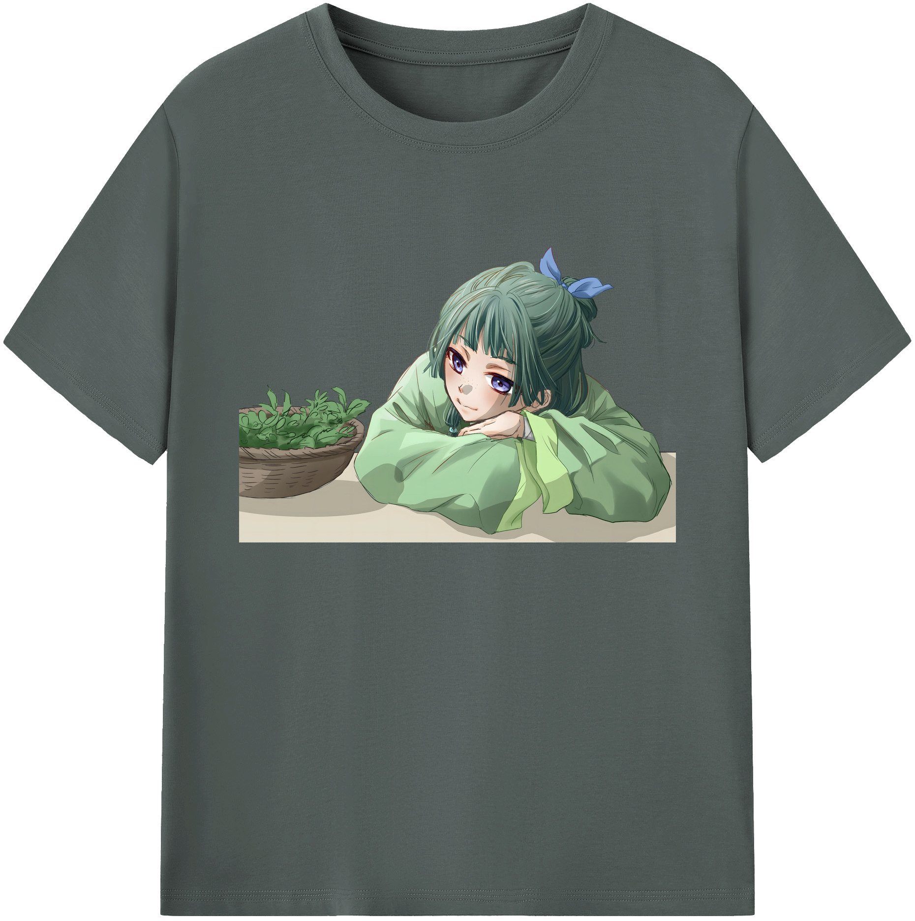 （画像用） 薬屋のひとりごと The Apothecary Diaries 綿100％ メンズ半袖Tシャツ｜肌触りやわらか＆通気性